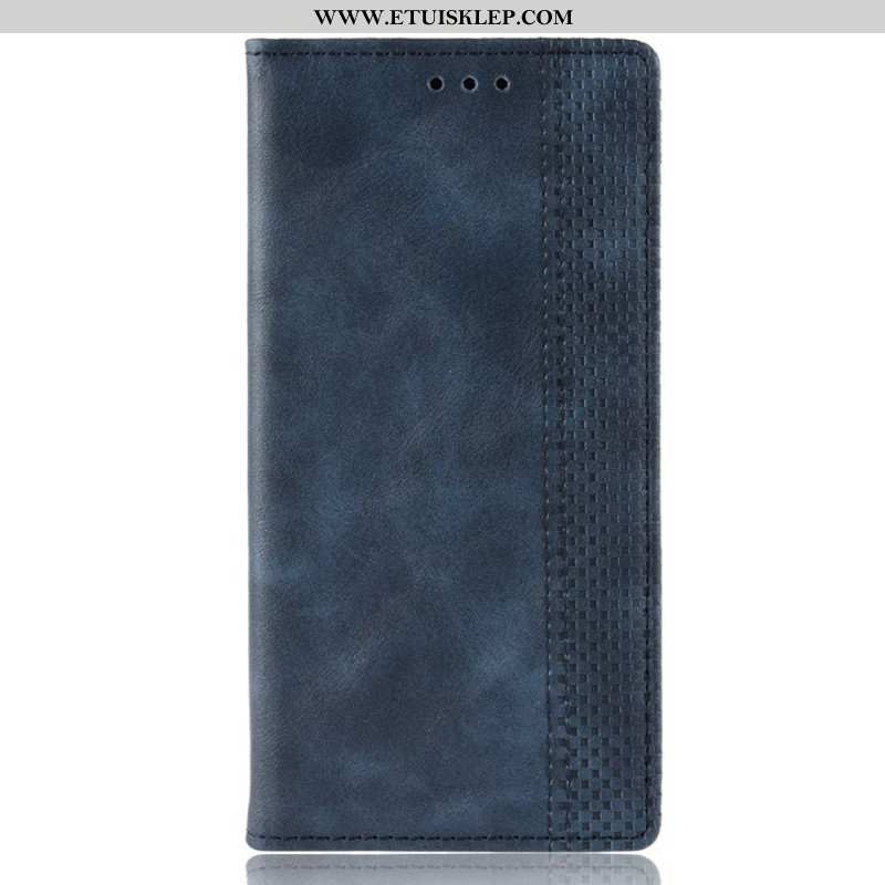 Etui Na Telefon do Samsung Galaxy M32 Etui Folio Stylizowany Efekt Skóry W Stylu Vintage